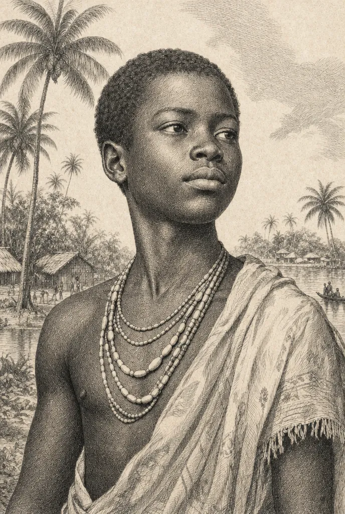 Portrait du jeune Antchouwé Kowé Rapontchombo